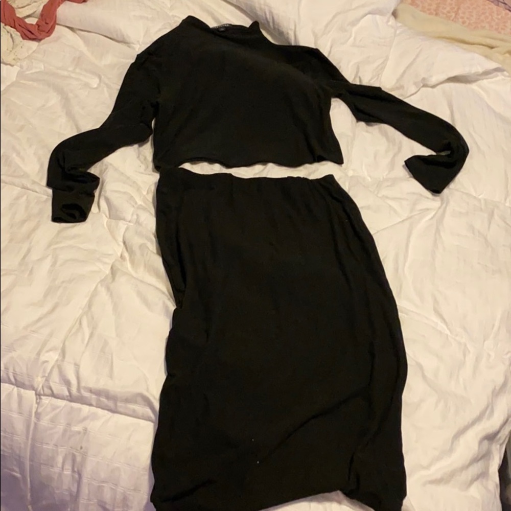 Women’s two piece black set